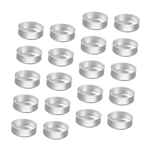 HIAKDOFT 150stücke Teelicht Kerzendosen Aus Aluminium Leere Metallbehälter Für Duftkerzen Für Kerzenherstellung Und Bastelprojekte Leicht Und Hitzebeständig HIAKDOFT 150stücke Teelicht Kerzendosen Aus Aluminium Leere Metallbehälter Für Duftkerzen Für Kerzenherstellung Und Bastelprojekte Leicht Und Hitzebeständig von HIAKDOFT
