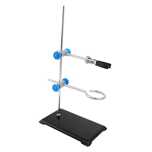 HIAKDOFT 1Stück Mini Metall Laborständer Tragbarer Chemischer Ständer aus Hochwertigem für Experimente Stabiler Unterbau und Fester Flaschenhalter für Physik HIAKDOFT 1Stück Mini Metall Laborständer Tragbarer Chemischer Ständer aus Hochwertigem für Experimente Stabiler Unterbau und Fester Flaschenhalter für Physik von HIAKDOFT