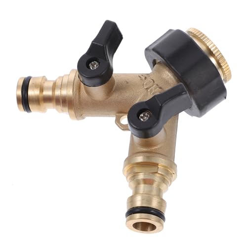 HIAKDOFT 1Stück Wasserhahn Adapter für Waschmaschine Doppelter für Gartenbewässerung und Haushaltsnutzung Langlebig und Sicher HIAKDOFT 1Stück Wasserhahn Adapter für Waschmaschine Doppelter für Gartenbewässerung und Haushaltsnutzung Langlebig und Sicher von HIAKDOFT