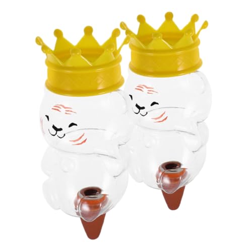 HIAKDOFT 2 STÜCK Automatisches Bewässerungssystem Selbstbewässernde Pflanzen Spikes für Gleichmäßige Wasserverteilung Balkon Garten Sukkulenten Tropfbewässerung für Blumenpflege von HIAKDOFT