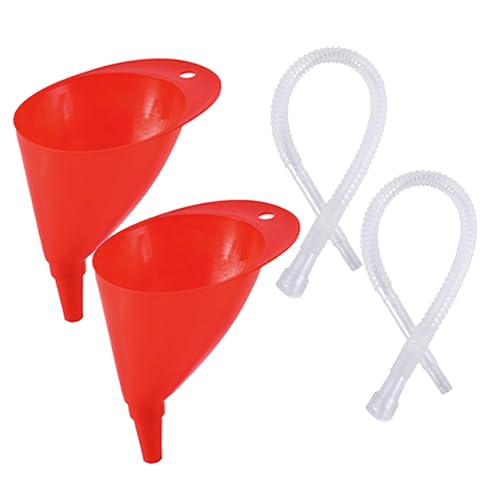 HIAKDOFT 2 Sätze Flexibler Öl Kraftstofftrichter mit Großem Fassungsvermögen Transparenter Verlängerungsschlauch Schräger Ausguss für Auto und Motorrad Vielseitig Einsetzbar Bruchsicher HIAKDOFT 2 Sätze Flexibler Öl Kraftstofftrichter mit Großem Fassungsvermögen Transparenter Verlängerungsschlauch Schräger Ausguss für Auto und Motorrad Vielseitig Einsetzbar Bruchsicher von HIAKDOFT