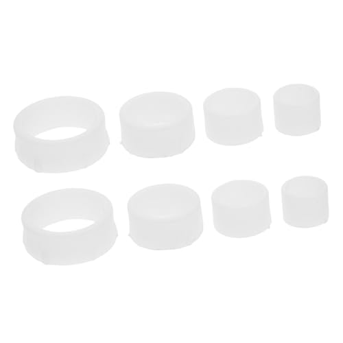 HIAKDOFT 2 Sätze Schleifscheiben adapterset Kunststoff Bohrungsreduzierer für Werkbank schleifer Flexibel Einsetzbar Steinbearbeitung Zeitsparend Langlebig und Effizient von HIAKDOFT