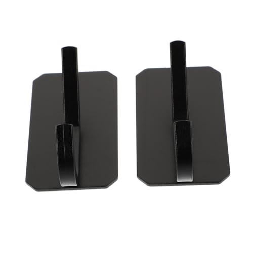 HIAKDOFT 2 Stück Aluminiumlegierung Wandhaken Selbstklebend Doppelhaken Tragfähig Ohne Bohren Für Küche Bad Hotel Garderobe Kleiderhaken Organisator HIAKDOFT 2 Stück Aluminiumlegierung Wandhaken Selbstklebend Doppelhaken Tragfähig Ohne Bohren Für Küche Bad Hotel Garderobe Kleiderhaken Organisator von HIAKDOFT