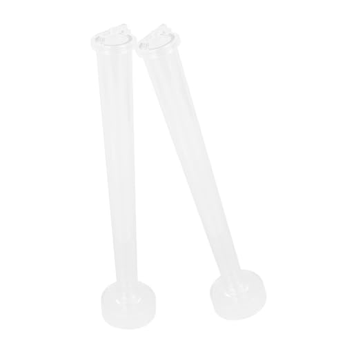 HIAKDOFT 2 Stück DIY Kerzenform Tapered Rod Kerzengießform Handgemachte Langlebige Kerzenformen für Individuelle Bastelprojekte Einfach zu Reinigen und Vielseitig Einsetzbar von HIAKDOFT