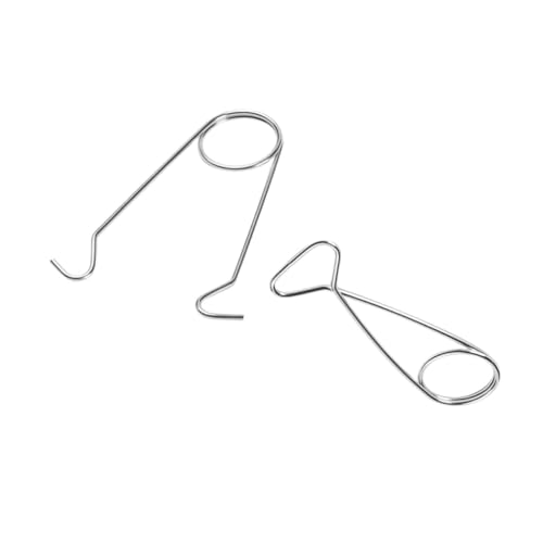 HIAKDOFT 2 Stück Edelstahl Flaschenhaken Multifunktional Camping Angelzubehör Fischmaulöffner Hängender Flaschenhalter für Outdoor Kocher Wasserflaschenhalter HIAKDOFT 2 Stück Edelstahl Flaschenhaken Multifunktional Camping Angelzubehör Fischmaulöffner Hängender Flaschenhalter für Outdoor Kocher Wasserflaschenhalter von HIAKDOFT