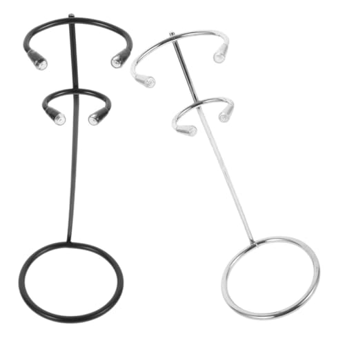 HIAKDOFT 2 Stück Edelstahl Milchaufschäumer Ständer Teilig Rutschfeste Basis Stabiler Mixer Halter Multifunktional für Küchenutensilien Einfache Reinigung Silber und Schwarz HIAKDOFT 2 Stück Edelstahl Milchaufschäumer Ständer Teilig Rutschfeste Basis Stabiler Mixer Halter Multifunktional für Küchenutensilien Einfache Reinigung Silber und Schwarz von HIAKDOFT