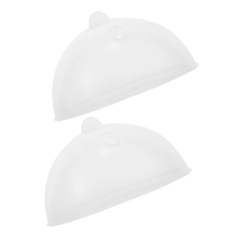 HIAKDOFT 2 Stück Eierkocher Deckel Hitzeretend Kompakt Antihaftbeschichtet Ersatzabdeckung für Elektrischen Eierkocher für Gedämpfte Eier und Omelett Herstellung Platzsparend Leicht zu von HIAKDOFT