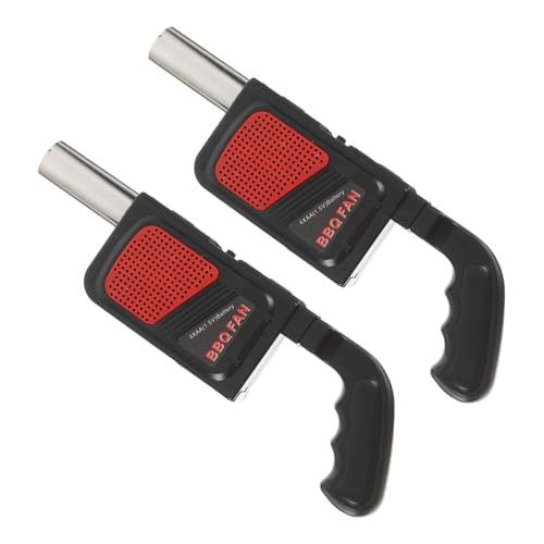 HIAKDOFT 2 Stück Elektrischer Bbq Gebläse Tragbarer Akku Grilllüfter für Gleichmäßiges Anzünden Praktisch und Handlich Batteriebetrieben für Outdoor Camping und Picknick HIAKDOFT 2 Stück Elektrischer Bbq Gebläse Tragbarer Akku Grilllüfter für Gleichmäßiges Anzünden Praktisch und Handlich Batteriebetrieben für Outdoor Camping und Picknick von HIAKDOFT