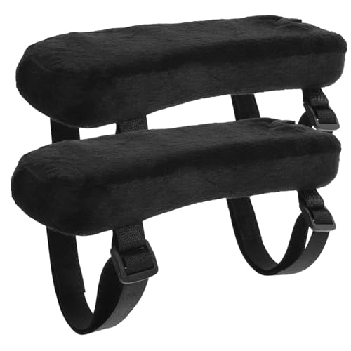 HIAKDOFT 2 Stück Ergonomische Armlehnenpolster aus Atmungsaktivem Memory Schaum rutschfeste Bürostuhl armlehnenauflagen Druckentlastende Sitzkissen für Büro und Gaming HIAKDOFT 2 Stück Ergonomische Armlehnenpolster aus Atmungsaktivem Memory Schaum rutschfeste Bürostuhl armlehnenauflagen Druckentlastende Sitzkissen für Büro und Gaming von HIAKDOFT
