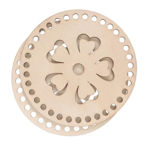 HIAKDOFT 2 Stück Holzboden für Taschen Holz bodenbasis zum Häkeln Robust Glatt Vielseitig für DIY Schulter Handtaschen Geeignet für Dicke Garne und Flechtseile HIAKDOFT 2 Stück Holzboden für Taschen Holz bodenbasis zum Häkeln Robust Glatt Vielseitig für DIY Schulter Handtaschen Geeignet für Dicke Garne und Flechtseile von HIAKDOFT