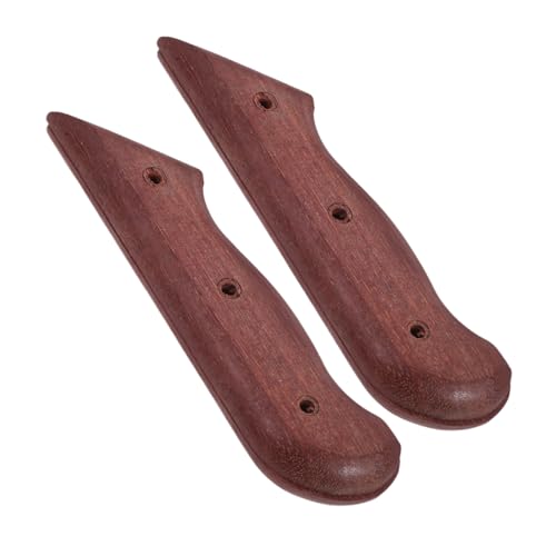 HIAKDOFT 2 Stück Holzgriff Ersatzmessergriffe für Küchenmesser Campingwerkzeuge und Outdoor Cutter Einfache Installation Vielseitige Anwendung für DIY Reparaturen Geeignet HIAKDOFT 2 Stück Holzgriff Ersatzmessergriffe für Küchenmesser Campingwerkzeuge und Outdoor Cutter Einfache Installation Vielseitige Anwendung für DIY Reparaturen Geeignet von HIAKDOFT