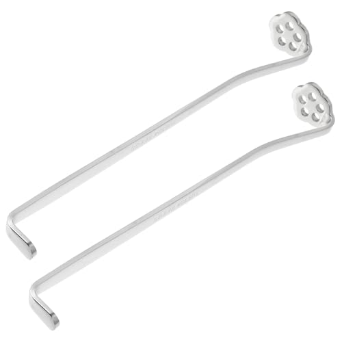 HIAKDOFT 2 Stück Manuelle Zitronenpresse aus Rostfreiem Edelstahl mit Robustem Saftpress stab Geeignet für Zitronen Limetten Kiwis und Weitere Zitrusfrüchte Glatte Wiederverwendbar HIAKDOFT 2 Stück Manuelle Zitronenpresse aus Rostfreiem Edelstahl mit Robustem Saftpress stab Geeignet für Zitronen Limetten Kiwis und Weitere Zitrusfrüchte Glatte Wiederverwendbar von HIAKDOFT