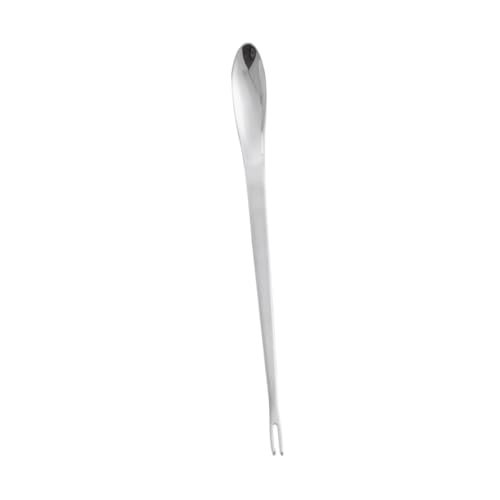 HIAKDOFT 2 Stück Teiliges Edelstahl Crab Fork mit Doppeltem Kopf Multifunktionales Seafood Werkzeug für Restaurant Picknick und Zuhause zum von Krabben Hummer Meeresfrüchten und Obst von HIAKDOFT