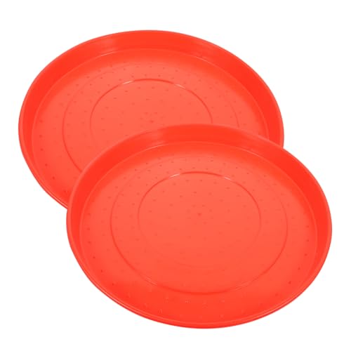 HIAKDOFT 2 Stück Teiliges Küken futternapf Robustem Kunststoff rutschfeste Futterschale für Geflügel Wie Küken Gänse und Hühner Stabile Futterunterlage mit Auffälliger Farbe zur HIAKDOFT 2 Stück Teiliges Küken futternapf Robustem Kunststoff rutschfeste Futterschale für Geflügel Wie Küken Gänse und Hühner Stabile Futterunterlage mit Auffälliger Farbe zur von HIAKDOFT