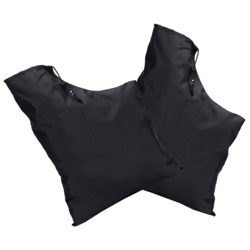 HIAKDOFT 2 Stück Teiliges Leaf Blower Vakuumbeutel Robustes Material Leicht Tragbar Passend für Gartengeräte für Laubsammlung im Außenbereich und Rasenpflege von HIAKDOFT