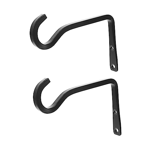 HIAKDOFT 2 Stück Teiliges Metall Wandhaken Dekorative Pflanzhalter mit Rostfreiem Bruchfestem Design für Hängende Blumentöpfe Laternen Vogelhäuschen für Garten Terrasse Balkon und HIAKDOFT 2 Stück Teiliges Metall Wandhaken Dekorative Pflanzhalter mit Rostfreiem Bruchfestem Design für Hängende Blumentöpfe Laternen Vogelhäuschen für Garten Terrasse Balkon und von HIAKDOFT
