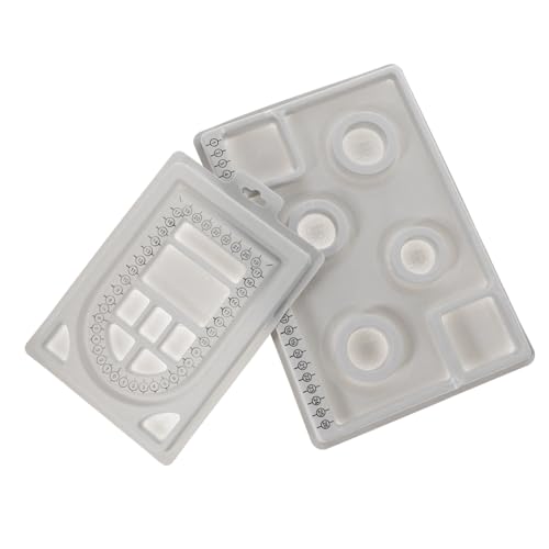 HIAKDOFT 2 Stück Teiliges Perlen Design Board aus Langlebigem PP mit Rillen gegen Wegrollen Praktisches Schmuckherstellungs für Armbänder und Halsketten zum Perlen Auffädeln und Schmuck HIAKDOFT 2 Stück Teiliges Perlen Design Board aus Langlebigem PP mit Rillen gegen Wegrollen Praktisches Schmuckherstellungs für Armbänder und Halsketten zum Perlen Auffädeln und Schmuck von HIAKDOFT