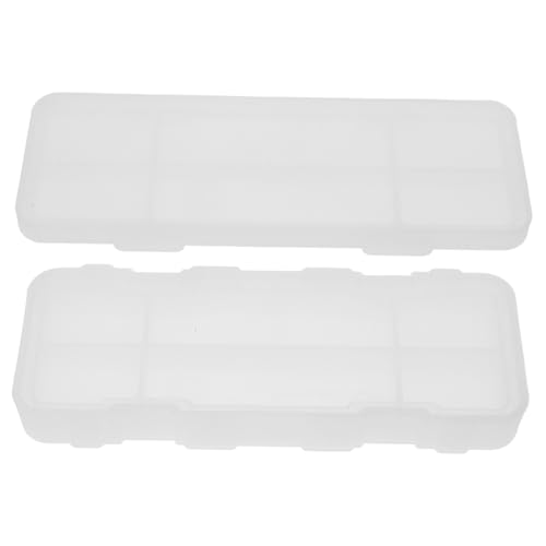 HIAKDOFT 2 Stück Teiliges Silikonform für Stifthalter mit Deckel Flexible Verschleißfeste DIY Gießform für Epoxidharz Kompakte Aufbewahrungsbox für Handgemachte Dekorationen und HIAKDOFT 2 Stück Teiliges Silikonform für Stifthalter mit Deckel Flexible Verschleißfeste DIY Gießform für Epoxidharz Kompakte Aufbewahrungsbox für Handgemachte Dekorationen und von HIAKDOFT