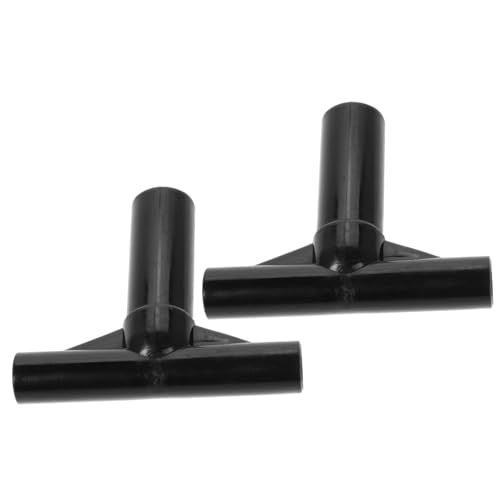 HIAKDOFT 2 Stück Teiliges T Förmiges Rohrverbinder aus Robustem für Trampolin Stangen Einfache Installation Langlebiges Ersatzteil für Stabile Outdoor Trampoline von HIAKDOFT