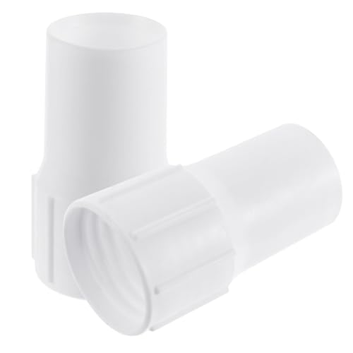 HIAKDOFT 2 Stücke Teiliges Poolschlauch Adapter Vakuumdichter Saugschlauchverbinder Innendurchmesser Einfach zu Montierender Ersatz für Beschädigte Schwimmbad Saugschlauchenden von HIAKDOFT