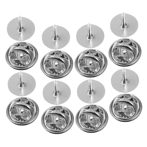 HIAKDOFT 20 Stück Edelstahl Broschennadeln mit Sicherem Schmetterlingsverschluss Flacher Anstecker basis Einfach zu Befestigen für Anstecknadeln Abzeichen und DIY Schmuckherstellung HIAKDOFT 20 Stück Edelstahl Broschennadeln mit Sicherem Schmetterlingsverschluss Flacher Anstecker basis Einfach zu Befestigen für Anstecknadeln Abzeichen und DIY Schmuckherstellung von HIAKDOFT