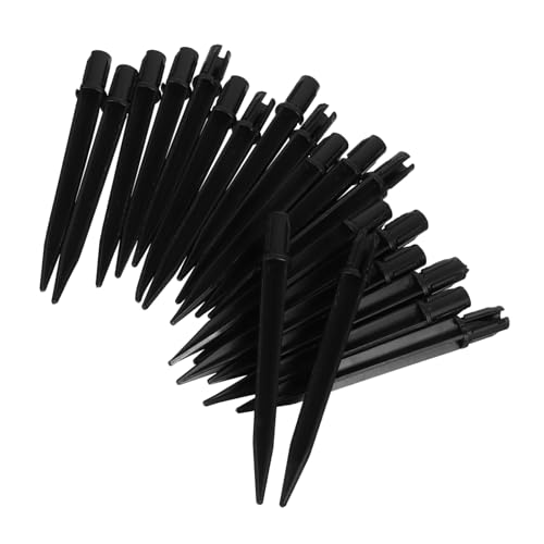 HIAKDOFT 20 Stück Solar Lampen Erdspieße Ersatzspieße Robustem Abs Installieren Wetterfest Geeignet für Gartenlampen Außenbeleuchtung und Landschaftslicht Zubehör von HIAKDOFT