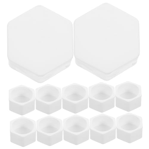 HIAKDOFT 20 Stück Teiliges Sechskant Innengewinde Rohrstopfen aus Hochwertigem Ppr Frostbeständig Langlebig für Wasserleitungen Bewässerungssysteme und Gartenschläuche Geeignet von HIAKDOFT