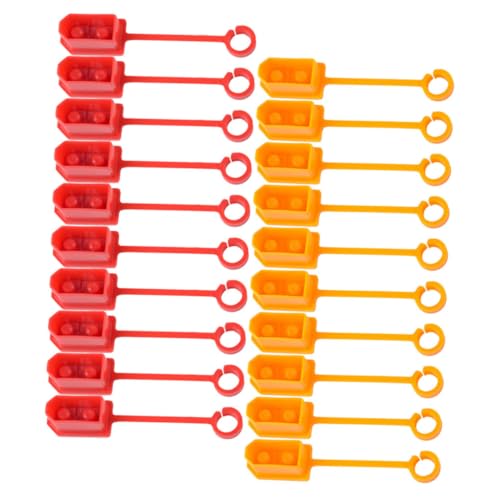 HIAKDOFT 20 Stück Teiliges Stecker Schutzset aus Oxidiertem Isoliermaterial Staubdichte Langlebige Abdeckungen für Rc Akkus Einfach zu Montieren Passend für Stecker Rot und Gelb Je HIAKDOFT 20 Stück Teiliges Stecker Schutzset aus Oxidiertem Isoliermaterial Staubdichte Langlebige Abdeckungen für Rc Akkus Einfach zu Montieren Passend für Stecker Rot und Gelb Je von HIAKDOFT
