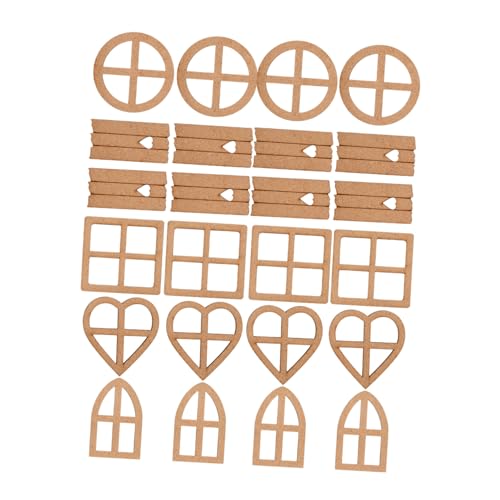 HIAKDOFT 24 Stück Teiliges Hohlholzscheiben aus MDF Naturfarbene DIY Holzanhänger mit Verschiedenen Formen Glatte Oberfläche zum Basteln Bemalen und Kreativen Dekorieren für HIAKDOFT 24 Stück Teiliges Hohlholzscheiben aus MDF Naturfarbene DIY Holzanhänger mit Verschiedenen Formen Glatte Oberfläche zum Basteln Bemalen und Kreativen Dekorieren für von HIAKDOFT