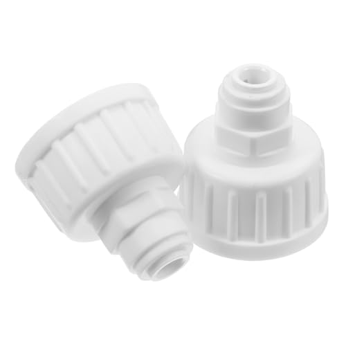 HIAKDOFT 2Stücke Mister Adapter Schnellanschlüsse für Outdoor Nebelsysteme Einfach zu Installierende Gartenrohrverbindungen Vielseitig Einsetzbar für Bewässerung und Kühlung von HIAKDOFT