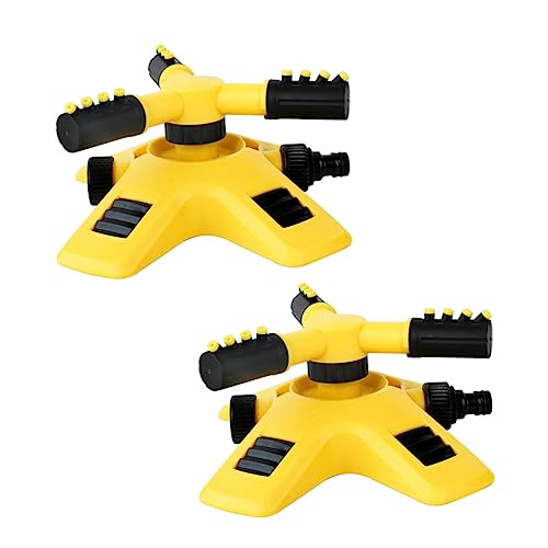 HIAKDOFT 2Stücke Rotierender Garten Sprinkler Automatisches Bewässerungssystem für Blumenbeete und Decks Robuste Basis für Stabilität und Große Flächenabdeckung HIAKDOFT 2Stücke Rotierender Garten Sprinkler Automatisches Bewässerungssystem für Blumenbeete und Decks Robuste Basis für Stabilität und Große Flächenabdeckung von HIAKDOFT
