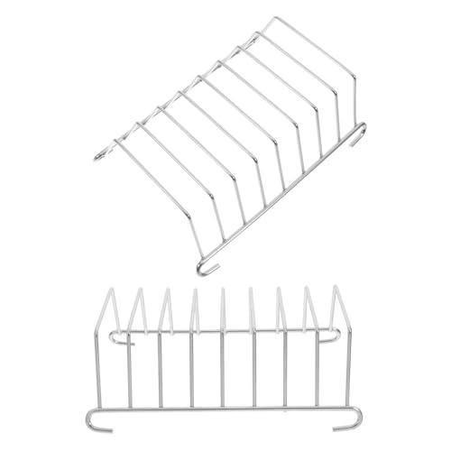 HIAKDOFT 2stücke Edelstahl Toastständer Hochwertiger Brot Rack Für Küche Zum Abkühlen Von Toast Und Brotscheiben Praktischer Küchenhelfer Edelstahl von HIAKDOFT