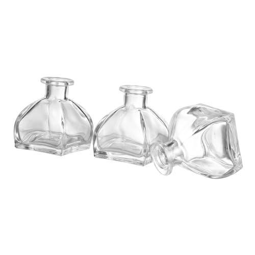 HIAKDOFT 3 Stück Teiliges Glas Diffuser Flaschen Transparente Ätherische Öl Aromatherapie Flakons Breiter Öffnung Wiederverwendbar Langlebig für Spa Meditation Hochzeit Home Duftspender HIAKDOFT 3 Stück Teiliges Glas Diffuser Flaschen Transparente Ätherische Öl Aromatherapie Flakons Breiter Öffnung Wiederverwendbar Langlebig für Spa Meditation Hochzeit Home Duftspender von HIAKDOFT