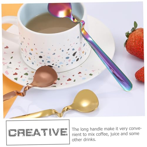 HIAKDOFT 3 Stück Teiliges Honiglöffel mit Gebogenem Griff Langlebige Dessert und Puddinglöffel Lange Rührlöffel für Kaffee Joghurt Saft und Vielseitigen Haushaltseinsatz HIAKDOFT 3 Stück Teiliges Honiglöffel mit Gebogenem Griff Langlebige Dessert und Puddinglöffel Lange Rührlöffel für Kaffee Joghurt Saft und Vielseitigen Haushaltseinsatz von HIAKDOFT
