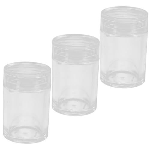 HIAKDOFT 3 Stück Transparente Baumwollstäbchen Aufbewahrungsboxen mit Deckel Kompakt Tragbar Staubgeschützt für Bad Reise und Schreibtischorganizer HIAKDOFT 3 Stück Transparente Baumwollstäbchen Aufbewahrungsboxen mit Deckel Kompakt Tragbar Staubgeschützt für Bad Reise und Schreibtischorganizer von HIAKDOFT