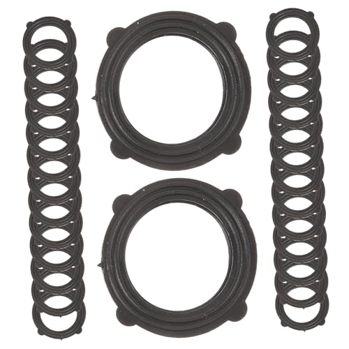HIAKDOFT 30 Stück Gummidichtungen für Gartenschläuche Flexible und Zuverlässige Unterlegscheiben für Wasserhahnanschlüsse für Gartenbedarf und Dichtungen HIAKDOFT 30 Stück Gummidichtungen für Gartenschläuche Flexible und Zuverlässige Unterlegscheiben für Wasserhahnanschlüsse für Gartenbedarf und Dichtungen von HIAKDOFT