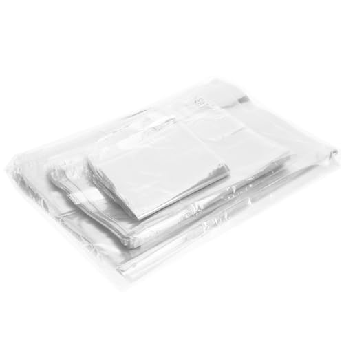 HIAKDOFT 300 Stück Schrumpffolie Beutel Transparent Schrumpfverpackung mit Hoher Reißfestigkeit und Effektiver Schrumpfung für Schuhe Flaschen Kosmetik DIY Bastelprojekte HIAKDOFT 300 Stück Schrumpffolie Beutel Transparent Schrumpfverpackung mit Hoher Reißfestigkeit und Effektiver Schrumpfung für Schuhe Flaschen Kosmetik DIY Bastelprojekte von HIAKDOFT