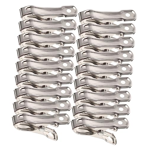 HIAKDOFT 30Stücke Wäscheklammern Windfeste Gartenclips für Quilts Handtücher Kleidung Langlebige Clips mit Haltekraft für Garten Bad und Küche von HIAKDOFT