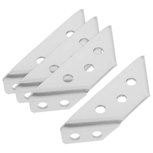 HIAKDOFT 4 STÜCKE Möbel Eckverbinder Triangular Stabilitätsbrackets für Holzregale Schränke Tische Stühle Robuste Einfache Montage Stilvolles Design Hohe Stabilität HIAKDOFT 4 STÜCKE Möbel Eckverbinder Triangular Stabilitätsbrackets für Holzregale Schränke Tische Stühle Robuste Einfache Montage Stilvolles Design Hohe Stabilität von HIAKDOFT