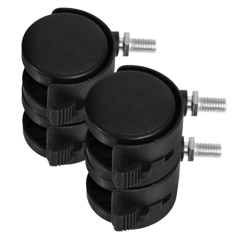 HIAKDOFT 4 Stck Teiliges Drehbare Gewinderollen mit Schraube und Feststellbremse Vielseitige Möbelrollen für Schreibtisch Pflanzenständer Metallregal Wäschekorb Geräuscharm und Stabil HIAKDOFT 4 Stck Teiliges Drehbare Gewinderollen mit Schraube und Feststellbremse Vielseitige Möbelrollen für Schreibtisch Pflanzenständer Metallregal Wäschekorb Geräuscharm und Stabil von HIAKDOFT