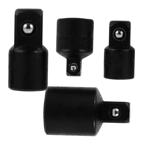HIAKDOFT 4 Stück Chrom Vanadium Stahl Impact Socket Adapter Set Teilig Drehgelenk Stecknuss Konverter Werkzeug für Schnelle Sichere Verbindung und Langlebige Nutzung HIAKDOFT 4 Stück Chrom Vanadium Stahl Impact Socket Adapter Set Teilig Drehgelenk Stecknuss Konverter Werkzeug für Schnelle Sichere Verbindung und Langlebige Nutzung von HIAKDOFT