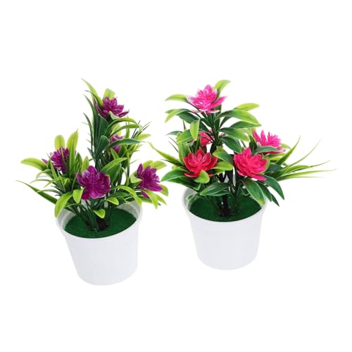 HIAKDOFT 4 Stück Künstliche Bonsai Pflanzen Leichte Dekofiguren und Platzsparende Tischdekoration Kunstvolle Fake Pflanzen für Büro Wohnzimmer und Fotorequisiten HIAKDOFT 4 Stück Künstliche Bonsai Pflanzen Leichte Dekofiguren und Platzsparende Tischdekoration Kunstvolle Fake Pflanzen für Büro Wohnzimmer und Fotorequisiten von HIAKDOFT