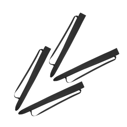 HIAKDOFT 4 Stück Regenschirmhülle mit Praktischem Tragegurt Wasserdichte Aufbewahrungstasche für Lange Regenschirme für Reise Büro Outdoor und Zuhause von HIAKDOFT