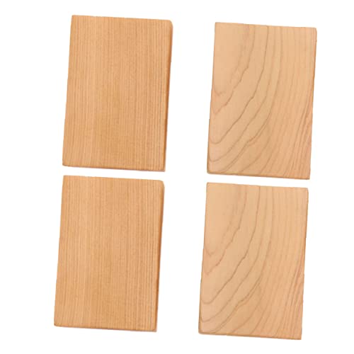 HIAKDOFT 4 Stück Teiliges Dicke Holzklötze Rechteckig Glatte Oberfläche Splitterfrei Naturbelassenes Holz für DIY Basteln Malen Schnitzen Schmuckanhänger Personalisierbar Bastelprojekte HIAKDOFT 4 Stück Teiliges Dicke Holzklötze Rechteckig Glatte Oberfläche Splitterfrei Naturbelassenes Holz für DIY Basteln Malen Schnitzen Schmuckanhänger Personalisierbar Bastelprojekte von HIAKDOFT