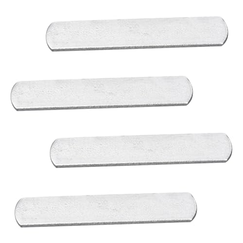 HIAKDOFT 4 Stück Teiliges Elektroplattierte Gewichtsplatten Fitness Zubehör für Gewichtsweste und Trainingsanzug Robuste Gewichtsstreifen zum Krafttraining für Anfänger und Profis von HIAKDOFT