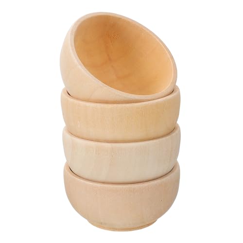 HIAKDOFT 4 Stück Teiliges Holzschalen set zum Bemalen Kleine Flache Holzschalen aus Natürlichem Holz DIY Holzspielzeug für Kreative Dekoration und Bastelprojekte Glatte Oberfläche HIAKDOFT 4 Stück Teiliges Holzschalen set zum Bemalen Kleine Flache Holzschalen aus Natürlichem Holz DIY Holzspielzeug für Kreative Dekoration und Bastelprojekte Glatte Oberfläche von HIAKDOFT