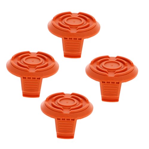 HIAKDOFT 4 Stück Teiliges Trimmer Spulenkappen Ersatz Abdeckungen aus Robustem Abs Material Kompatibel mit Worx Installieren Langlebig und Schützend für Rasentrimmer HIAKDOFT 4 Stück Teiliges Trimmer Spulenkappen Ersatz Abdeckungen aus Robustem Abs Material Kompatibel mit Worx Installieren Langlebig und Schützend für Rasentrimmer von HIAKDOFT