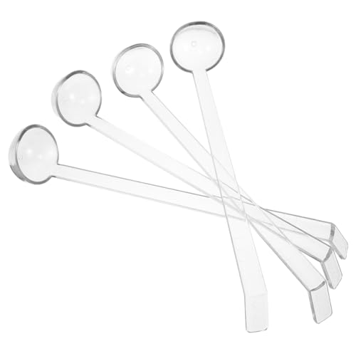 HIAKDOFT 4 Stücke Teiliges Transparente Kleine Schöpflöffel Lange Griffe Wiederverwendbare Kunststofflöffel für Dressings Suppen Fruchtsäfte Cocktails Geeignet für Partys Catering Kompakt HIAKDOFT 4 Stücke Teiliges Transparente Kleine Schöpflöffel Lange Griffe Wiederverwendbare Kunststofflöffel für Dressings Suppen Fruchtsäfte Cocktails Geeignet für Partys Catering Kompakt von HIAKDOFT