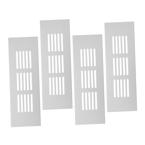 HIAKDOFT 4stücke Ventilationsgitter Für Schränke Atmungsaktive Mesh-lüftung Für Kleiderschränke Schuhschränke Und Badezimmer Einfache Installation Verbesserte Luftzirkulation Und von HIAKDOFT