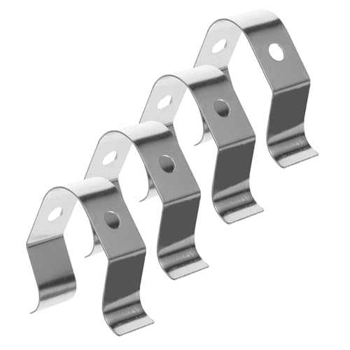 HIAKDOFT 4Stücke Thermometer Clip für Töpfe Sicherer Halt Leicht zu Reinigen für Grill Kochen Temperaturbeständig Robust Rotes Design von HIAKDOFT